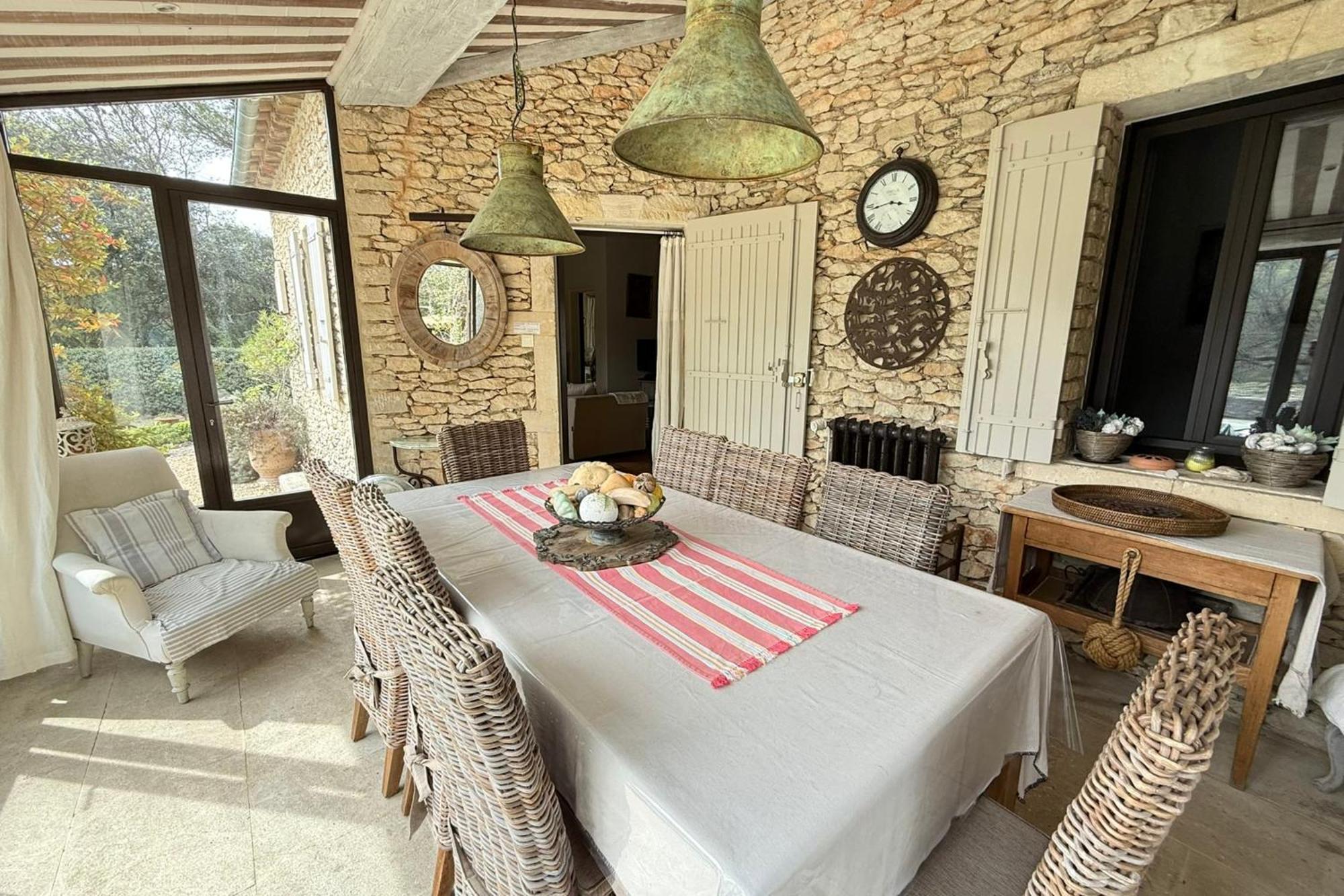 Beautiful Provencal Villa With Pool And Jacuzzi 라코스트 외부 사진